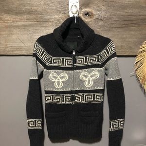 TNA Aritiza sea to sky grey cardi